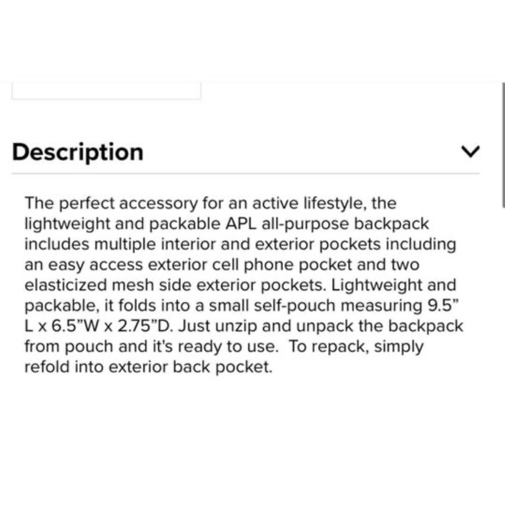 All-Purpose Packable Backpack - Picture 5 of 10